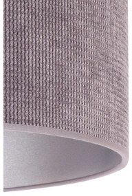 Duolla - Luster na lanku LYON 1xE27/15W/230V pr. 40 cm šedá