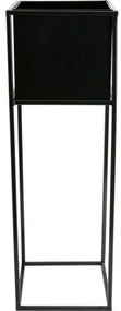 Stojan na kvety 70x24 cm čierna