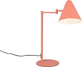 Oranžová stolová lampa s ohýbateľnou konštrukciou (výška 50,5 cm) Cosima – Trio