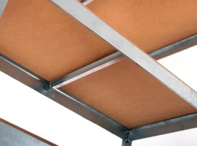 AKCIA - Balíček : 10x Regál 180x90x40 cm 5polic zinkovaný kovový