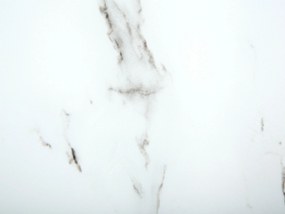 Konzolový stolík s mramorovým vzhľadom biela/čierna DELANO Beliani