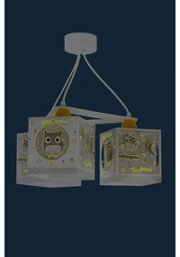 Dalber D-63394 - Detský luster GOOD NIGHT 3xE27/60W/230V