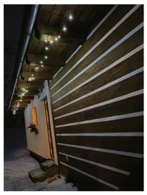 EMOS LED vonkajšia vianočná reťaz CLASSIC LIGHTS, 40xLED, studená biela, 4m, časovač, zelený
