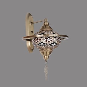 Nástenné svietidlo YENI 1xE27/40W/230V bronzové