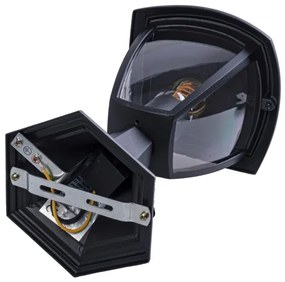 Vonkajšia lampa FOX 1xE27/40W/230V IP44 čierna