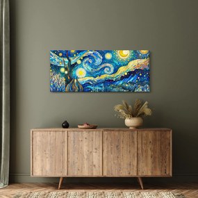 Obraz – Mozaika hviezdnej noci (120x50 cm)