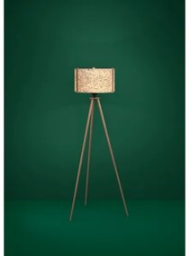 Eglo 390326 - Stojacia lampa HONTONGAS 1xE27/25W/230V béžová