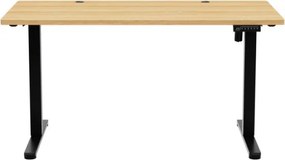 Elektrický výškovo nastaviteľný stôl Mark Adler Leader 7.3 Dub Craft