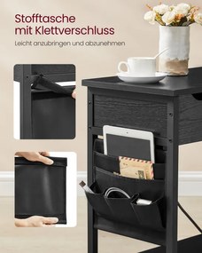 Príručný stolík so zásuvkami LET311B56