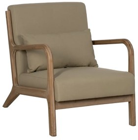 Béžové kreslo Weave – Ixia