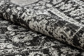 Koberec ORGANIC 2762 čierny / krémový