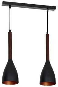 Luster na lanku MUZA 2xE27/60W/230V