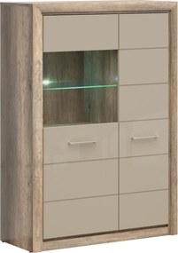 XXXLutz KOMODA, farba duba, piesková, 98,5/138/40 cm - Komody - 002427013503