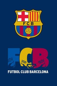 Detský uterák s motívom FC Barcelona RDE14