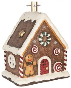 Stojan na stromček perníková chalúpka Gingerbread - 37*26*47 cm