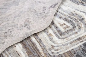 Koberec TINE 75426B Peň - krém / sivý