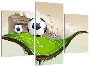 Obraz - Futbalové ihrisko (90x60 cm)