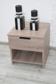 AKCE Noční stolek HAVANA dub lanýž II.jakost