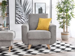 Relaxačné kreslo Kadim (sivá). Akcia -20%. Vlastná spoľahlivá doprava až k Vám domov. 1135819