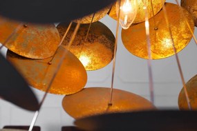 Lampa Sunshine čierna