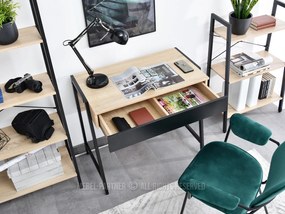 PC stolík Norway (dub + čierna). Vlastná spoľahlivá doprava až k Vám domov. 1109804