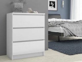 Komoda K60 3SZ CLP biela
