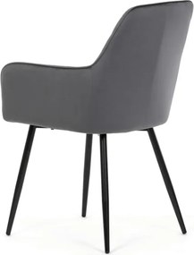 Jedálenská stolička sivá DCH-215 GREY4