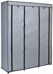 Šatníková skriňa MIRA MAXI sivá