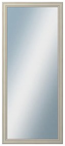 DANTIK - Zrkadlo v rámu, rozmer s rámom 60x140 cm z lišty STEP biela (3018)