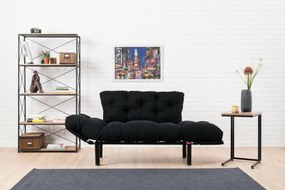 Rozkladacia pohovka Nitta Black