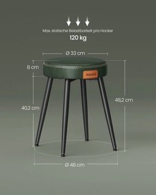 Set dvoch barových stoličiek EKHO LDC170C02