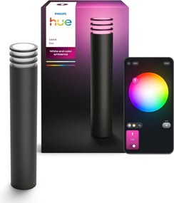 Philips - LED RGB stmievateľná vonkajšia lampa Hue LUCCA 1xE27/8,1W/230V IP44