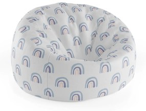 Sablio Sedací vak Cocoon Duha - 115 x 75 cm x 45 cm