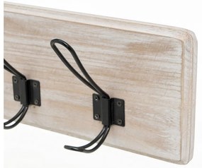 Nástenný vešiak z masívu paulownie – Casa Selección