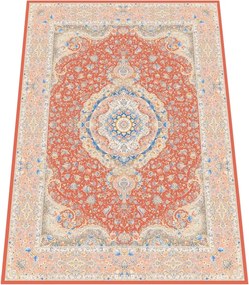 BE Koberec Miras 1200 MADDER RED – červený obdĺžnikový Rozmer: 250x350 cm