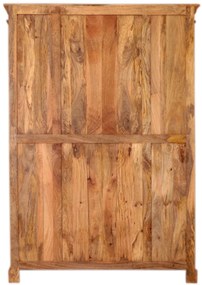 furniture-nabytek.cz - Policová knižnica 140x200x45 z masívu mango