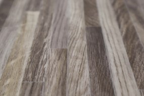 PVC podlaha - lino Toptex Line Oak 906L, na mieru, šíře 5m, šedá, filc, chodba / predsieň