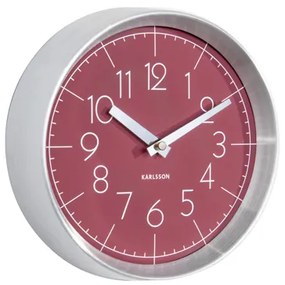 Dizajnové nástenné hodiny 5637RD Karlsson 22cm
