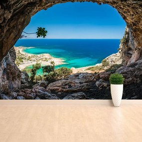 Fototapeta Vliesová Grécko jaskyne 104x70 cm