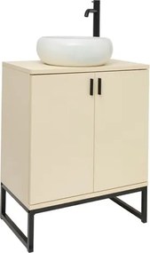 Ceramia Easy kúpeľňová skrinka s umývadlom 60x73x36 cm jasmín mat EASYUMDB11