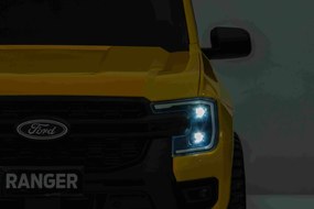 Elektrické autíčko Ford Ranger LIFT RAMIZ PA.707 - žlté