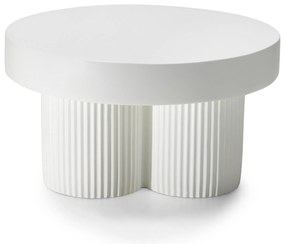 Konferenční stolek Salerno 70 cm bílý