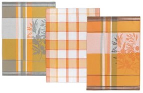 Bellatex Kuchynská utierka Oliva, 50 x 70 cm, set 3 ks