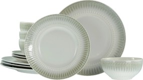 XXXLutz JEDÁLENSKÝ SERVIS Celadon beige 12-dielne Creatable - Online Only bytové doplnky - 007768067802