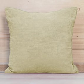 Biante Mušelínová obliečka na vankúš MSN-070 Svetlá pieskovo béžová 35 x 45 cm