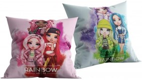 Obojstranný vankúš Rainbow High - 40 x 40 cm