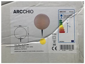 Arcchio Arcchio - Vonkajšia lampa SENADIN 1xE27/60W/230V 60 cm IP54 LW1505