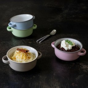 Mäser Súprava polievkových misiek 4 ks MAILA – 12,5 cm, svetlomodrá mix