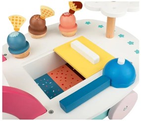 lupilu®  Drevený zmrzlinársky vozík/Pec na pizzu (zmrzlinársky vozík)  (100394095)