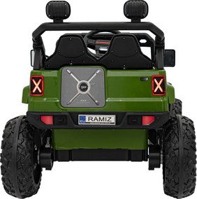 Ramiz Detské elektrické auto OFF ROAD Speed Zelené
